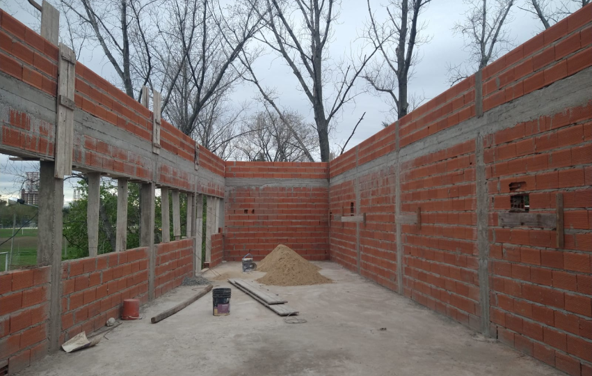 obras en el bosquecito